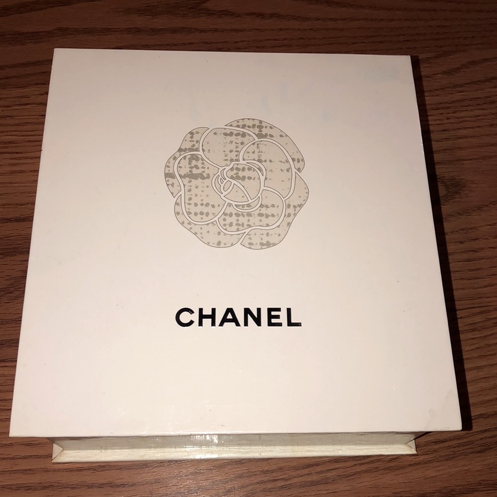 Chanel Box with tissue 8”x8 1/2”